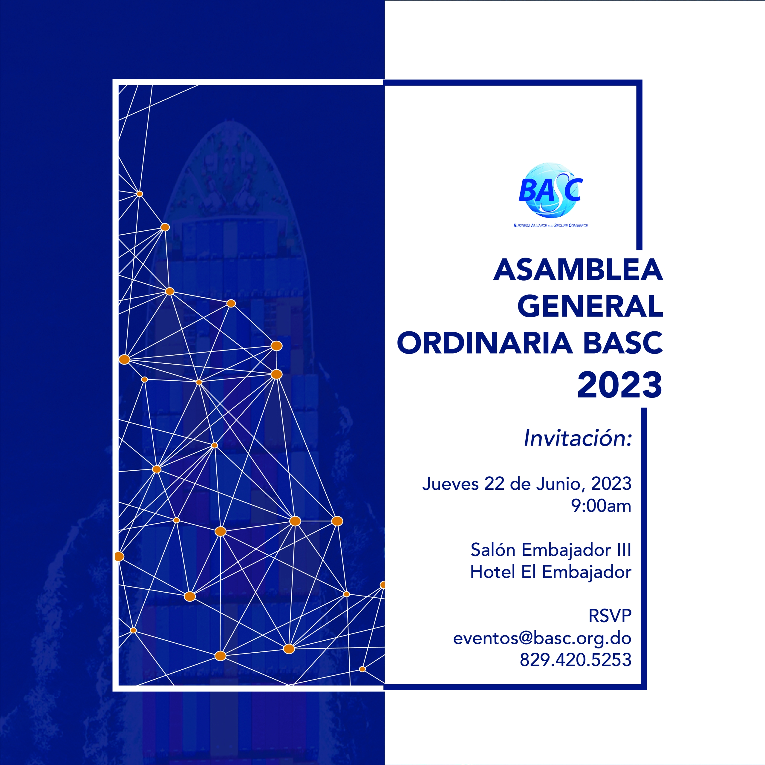 Invitación Asamblea General Ordinaria 2023